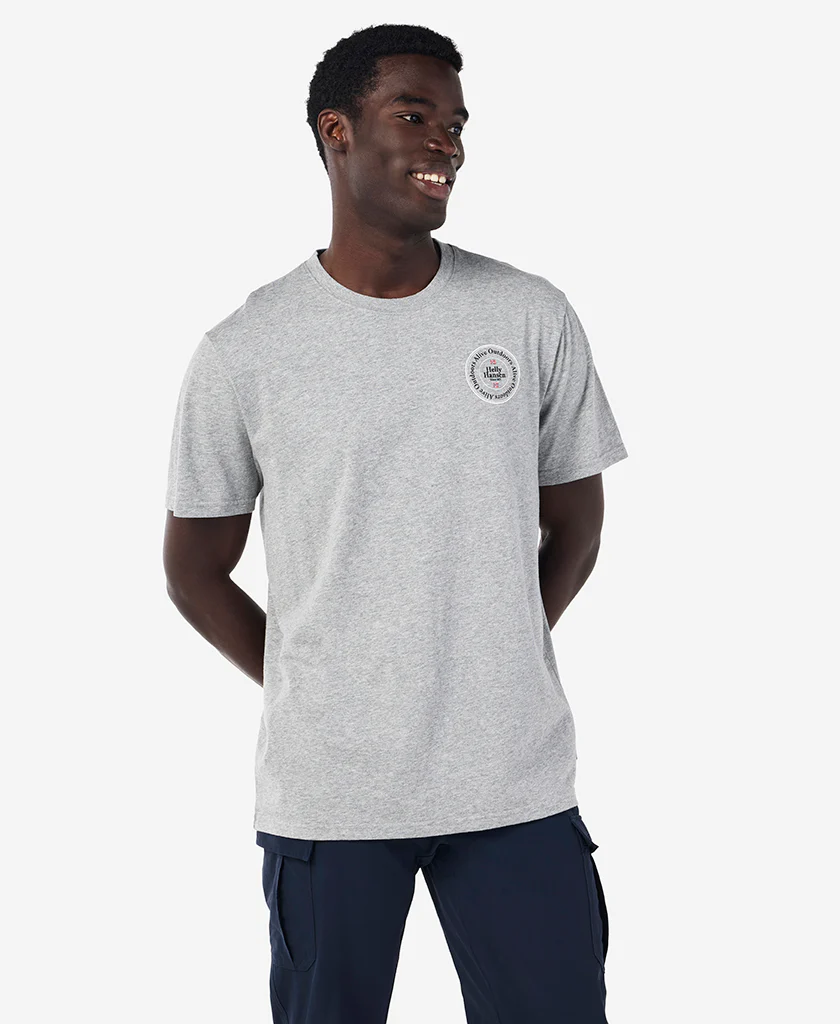 ALIVE OUTDOORS T-SHIRT, Grey Melange - Image 2