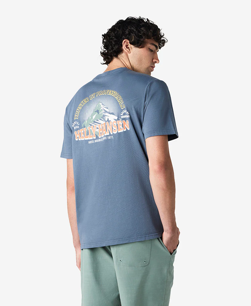 ALPS T-SHIRT, Washed Navy - Image 2