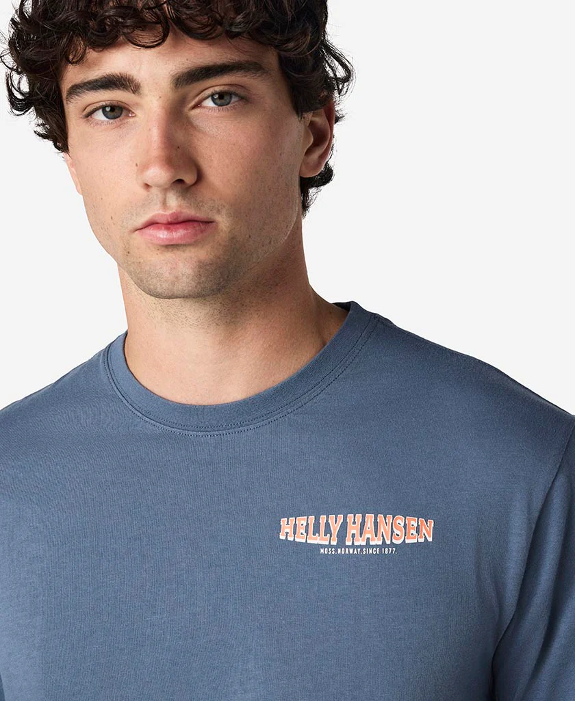 ALPS T-SHIRT, Washed Navy - Image 3