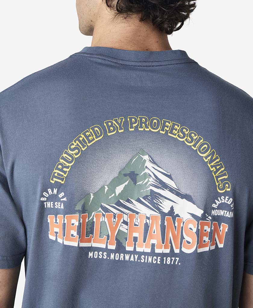 ALPS T-SHIRT, Washed Navy - Image 4