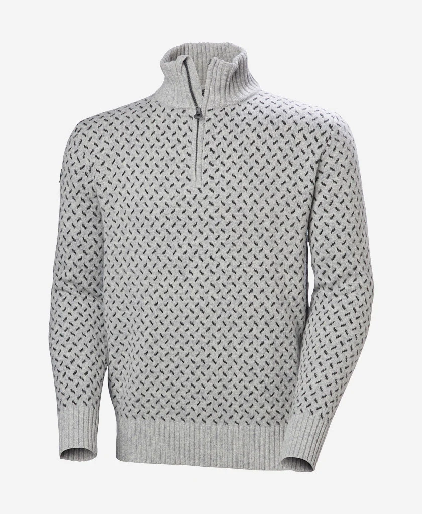 ARCTIC ICELANDER 1/2 ZIP, Grey Melange - Image 4