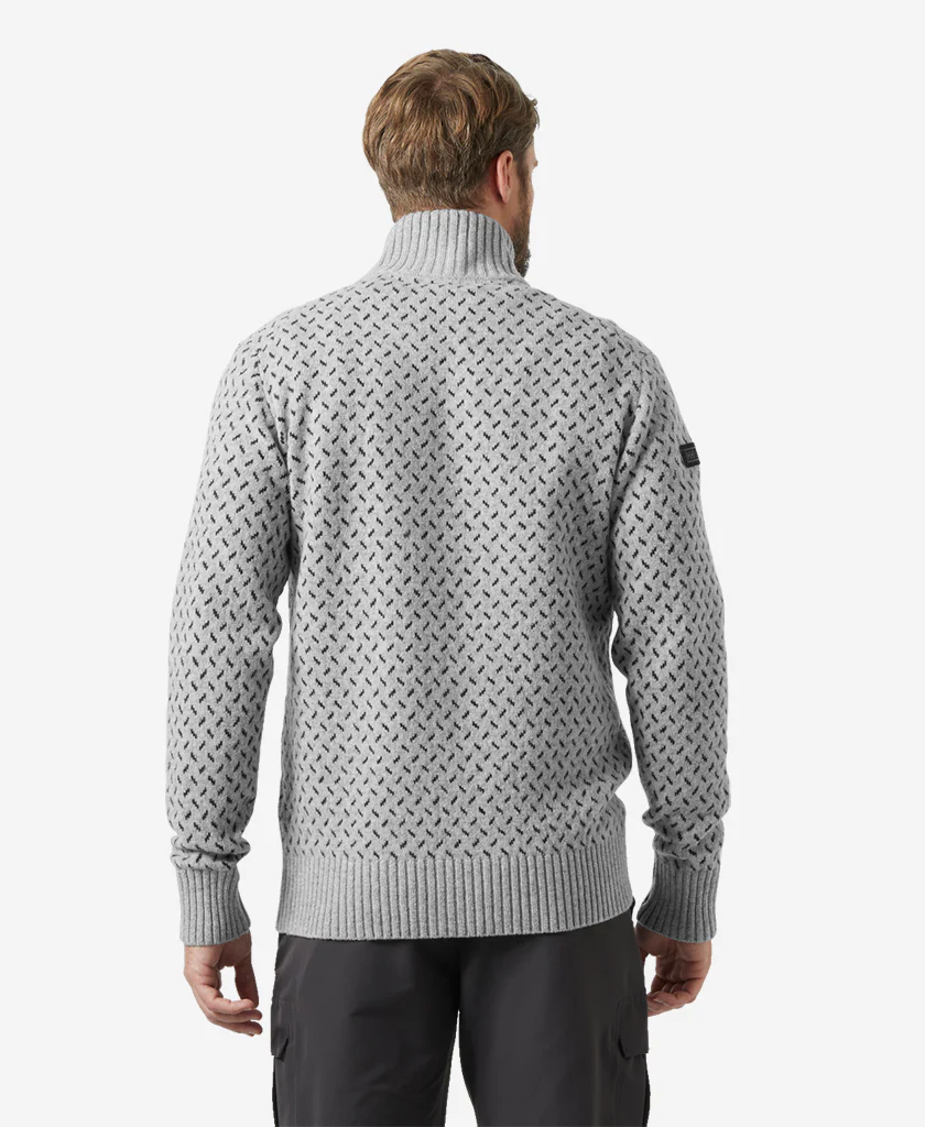 ARCTIC ICELANDER 1/2 ZIP, Grey Melange - Image 6