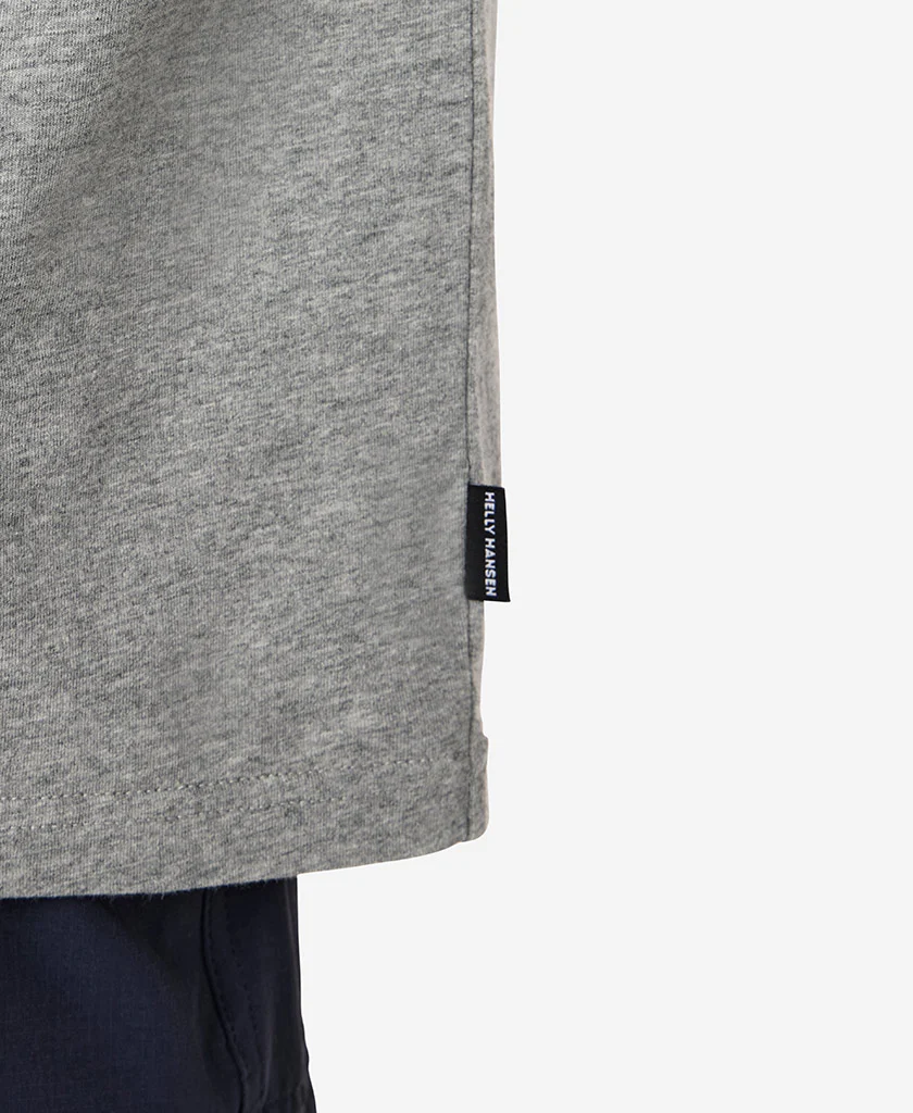 BEAM T-SHIRT, Grey Melange - Image 4