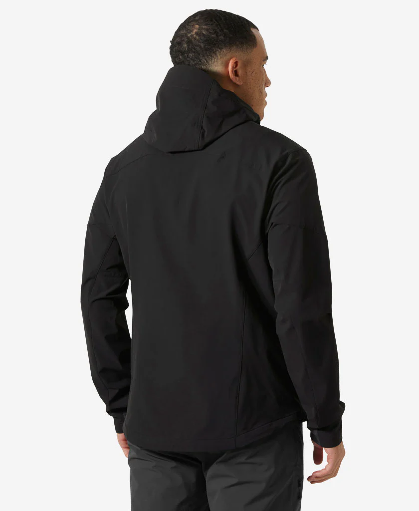 BLAZE SOFTSHELL HOOD, Black - Image 2