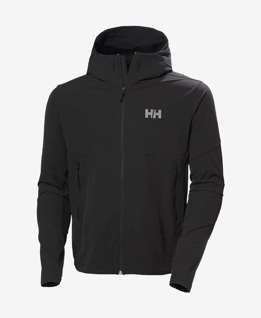 BLAZE SOFTSHELL HOOD, Black - Image 5