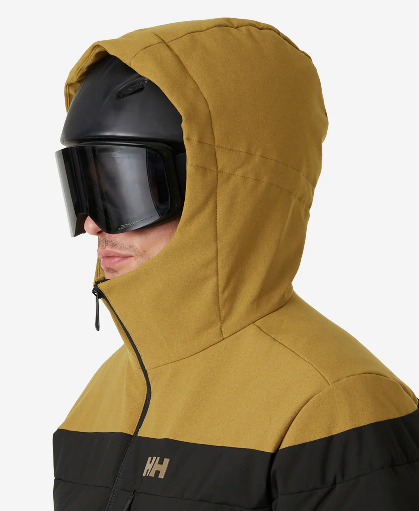 BOSSANOVA PUFFY JACKET, Lynx Heather Back - Image 3