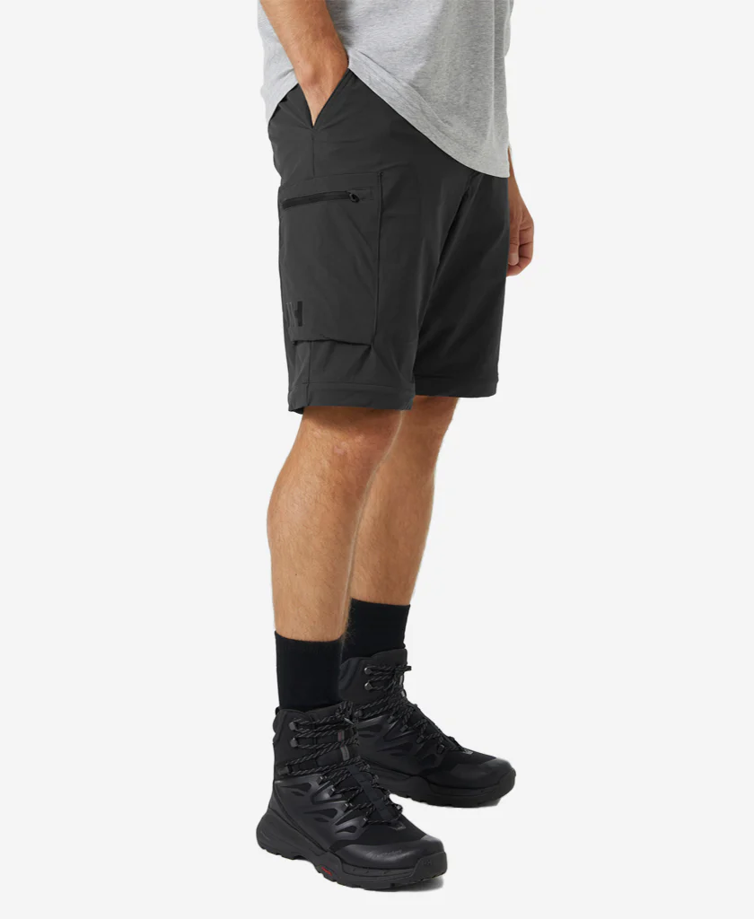 BRONO SOFTSHELL ZIP OFF PANT, Ebony - Image 3