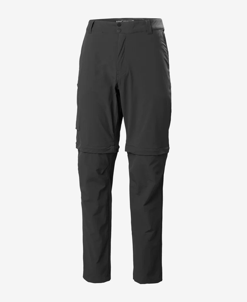 BRONO SOFTSHELL ZIP OFF PANT, Ebony - Image 5