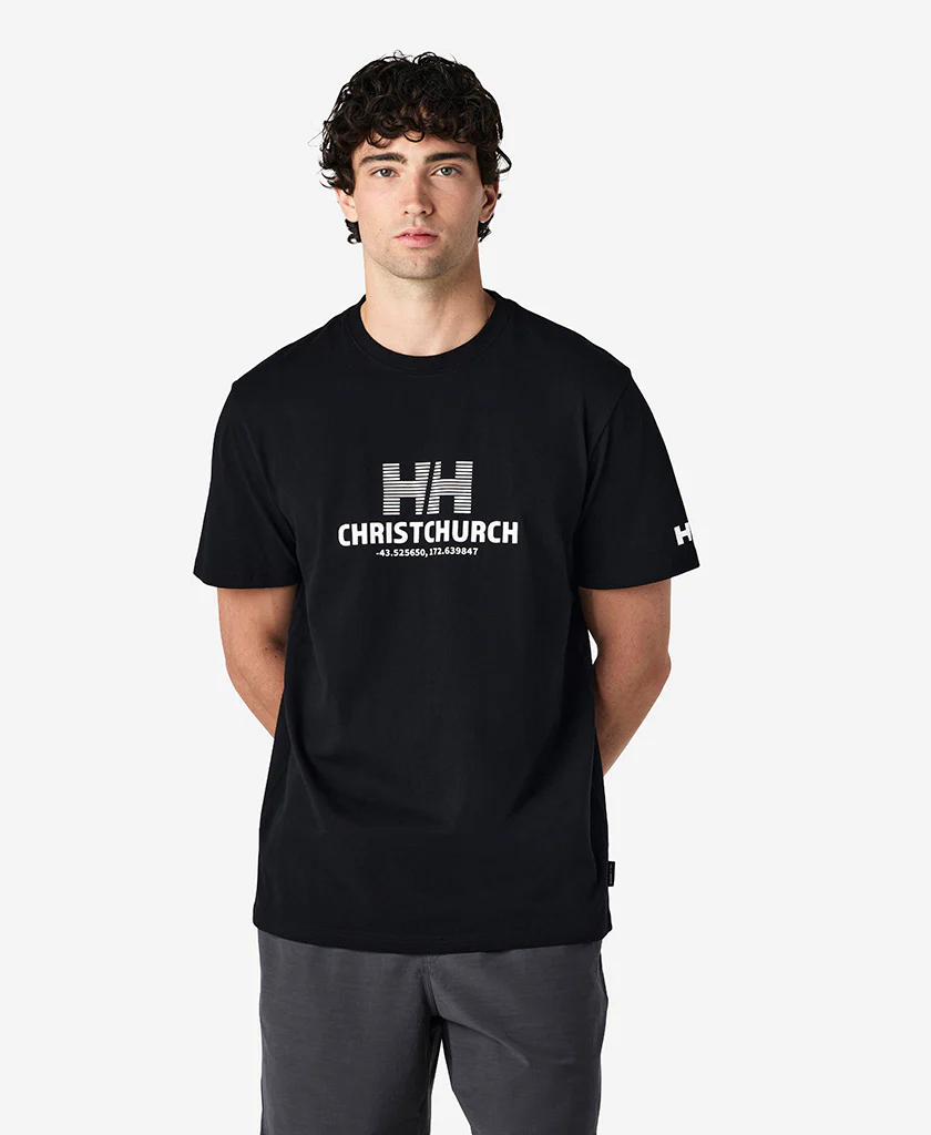 CHRISTCHURCH T-SHIRT, Black