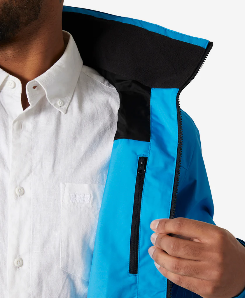 CREW HOODED JACKET 2.0, Cyan - Image 3