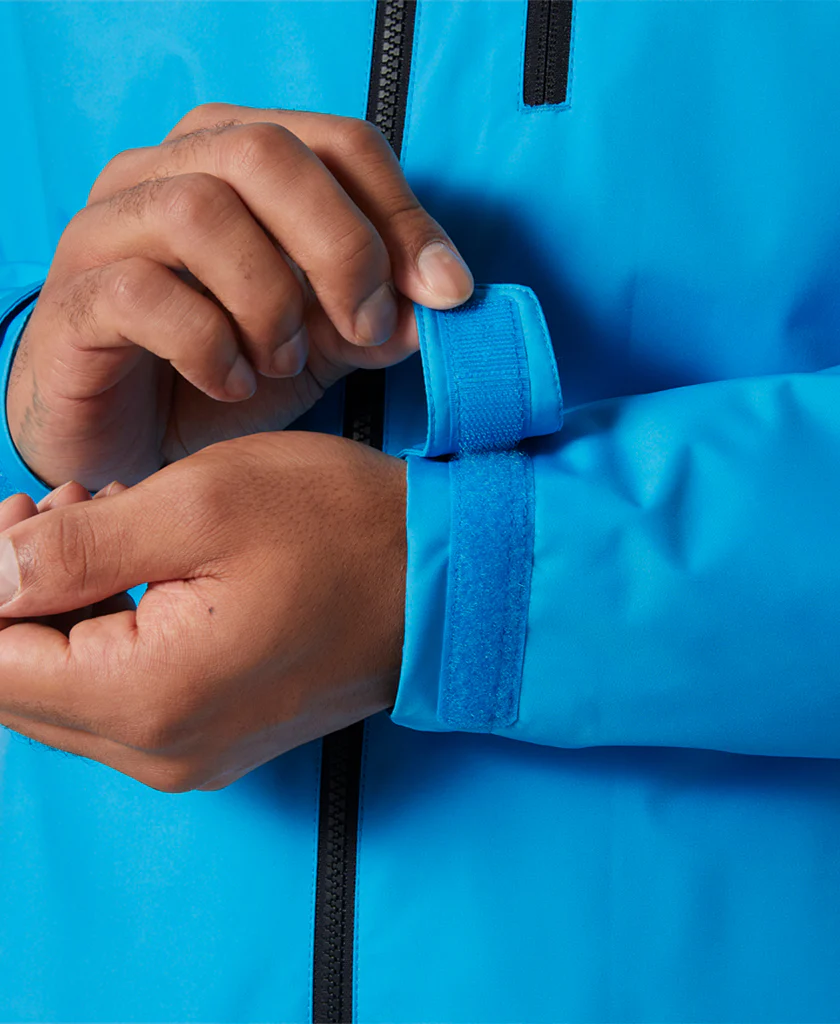 CREW HOODED JACKET 2.0, Cyan - Image 5