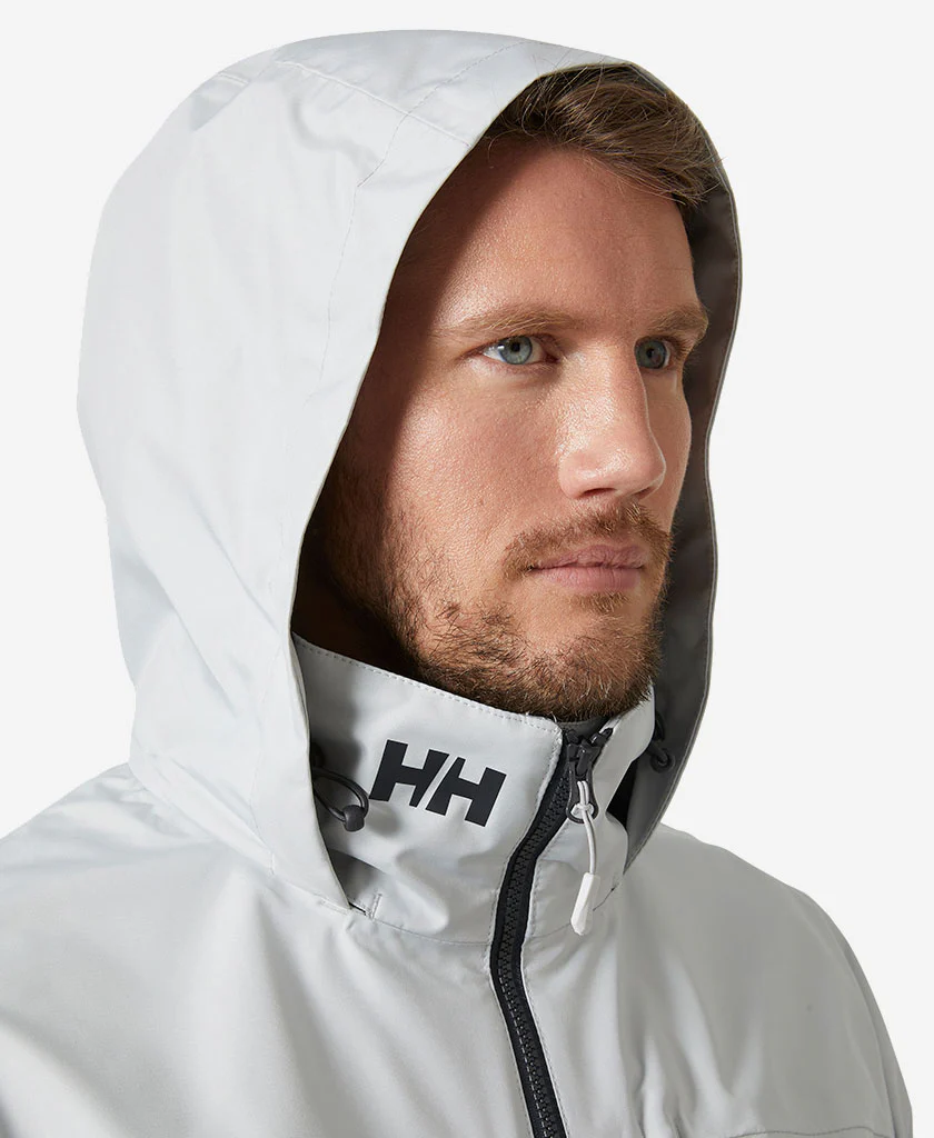 CREW HOODED JACKET 2.0, Grey Fog - Image 5