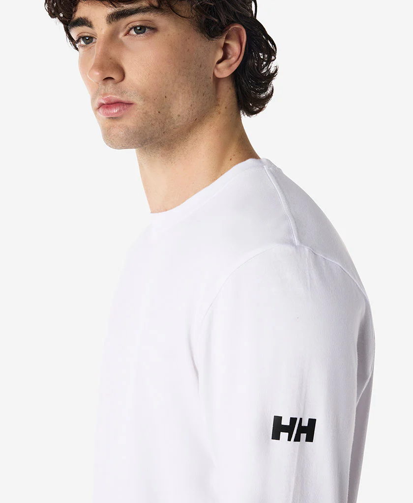 CREW L/S T-SHIRT, White - Image 5