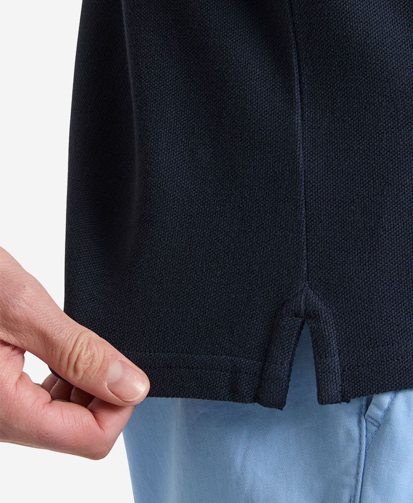 CREW POLO PIQUE, Navy - Image 4