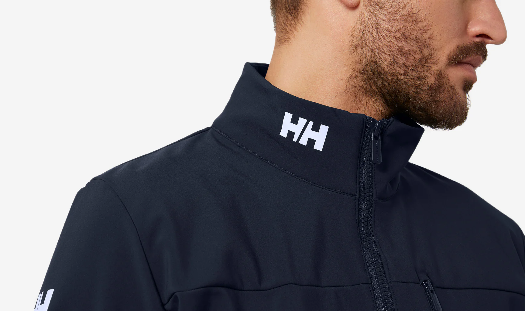 CREW SOFTSHELL JACKET 2.0, Navy - Image 3