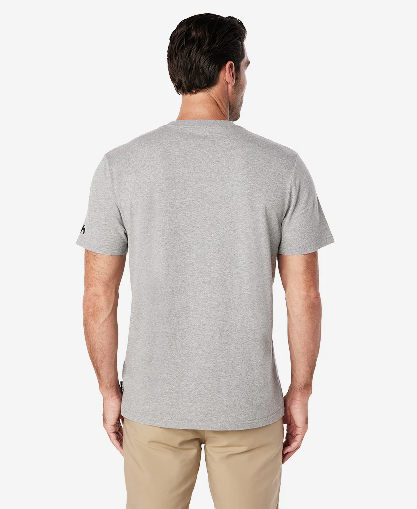 CREW T-SHIRT, Grey Melange - Image 3