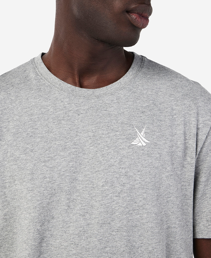 CROSS SAILS T-SHIRT, Grey Melange - Image 5