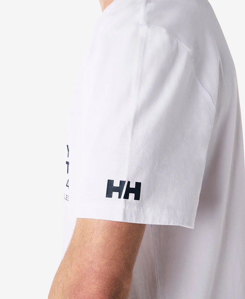 CROSS SAILS T-SHIRT, White - Image 4