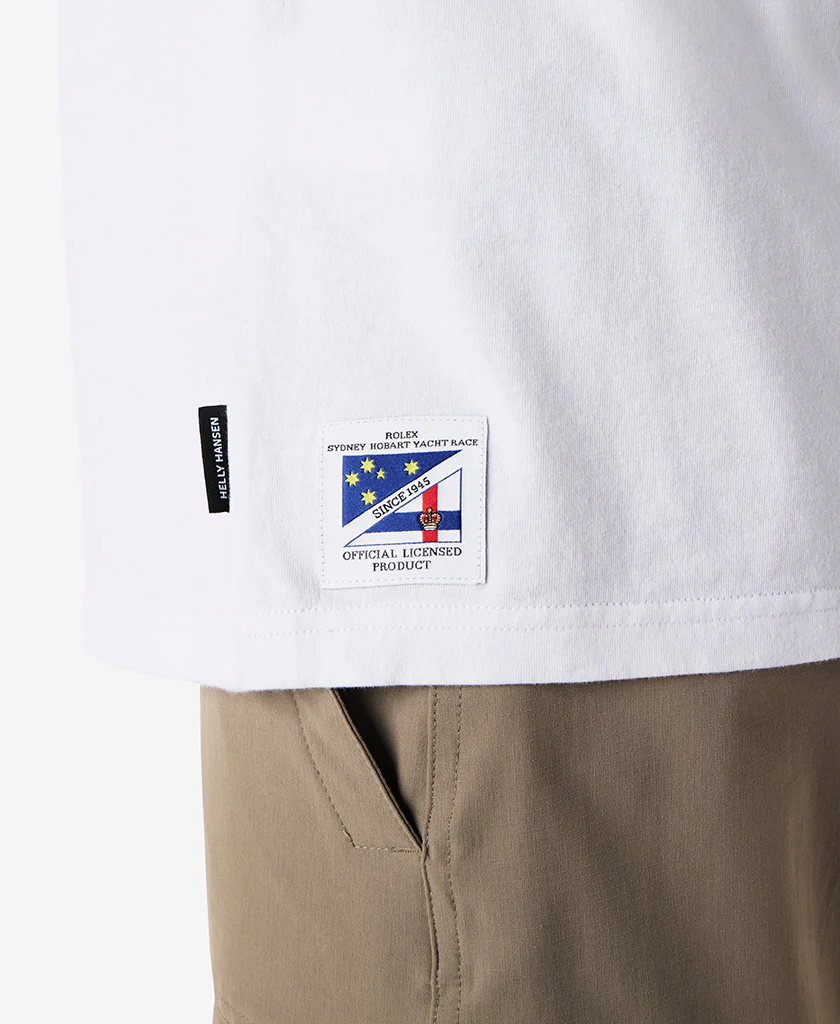 CROSS SAILS T-SHIRT, White - Image 5