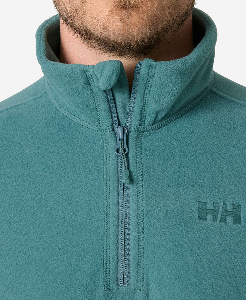 DAYBREAKER 1/2 ZIP FLEECE, Opal Green - Image 3