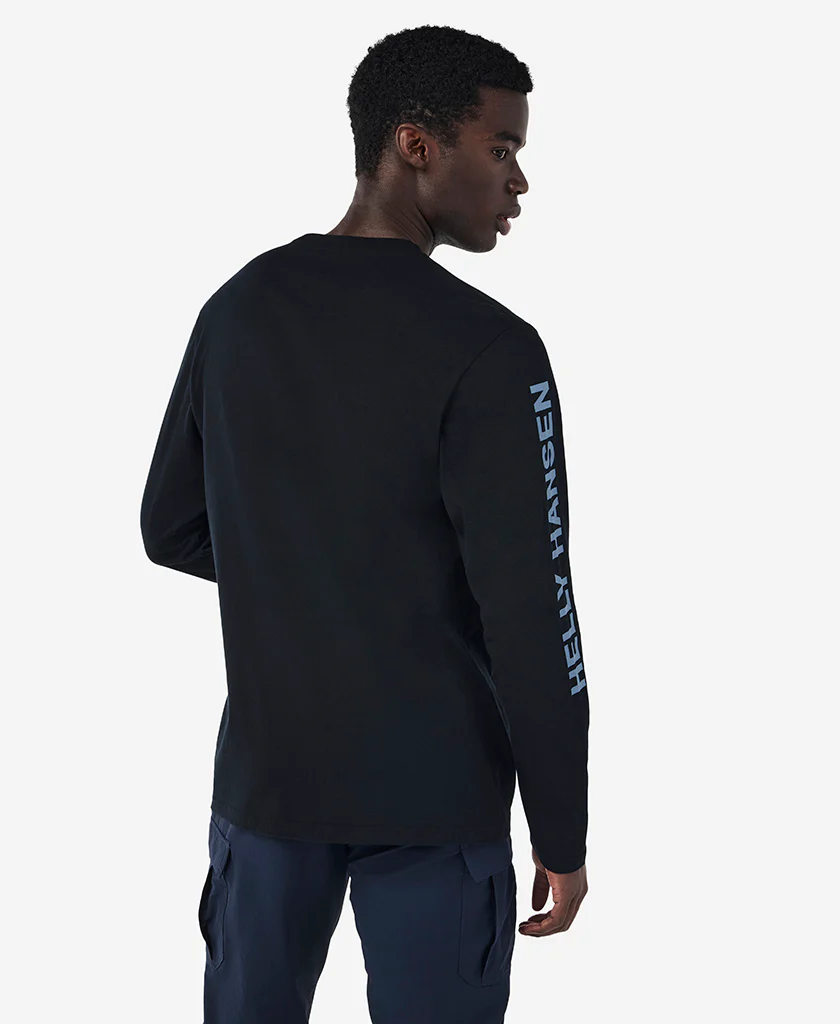 ERVIK L/S T-SHIRT, Black - Image 2