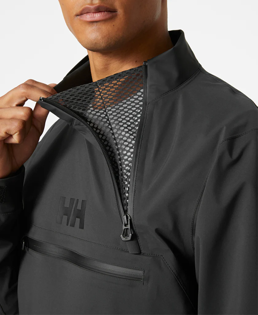 FOIL SHELL SMOCK, Ebony - Image 6