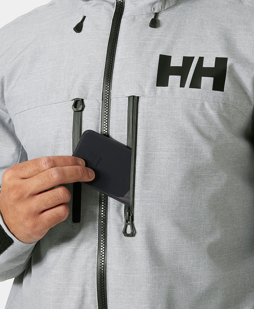 GARIBALDI 2.0 JACKET, Grey Melange - Image 5