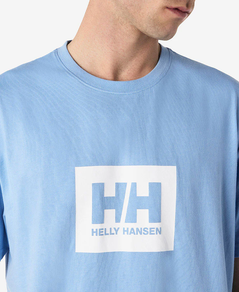 HH BOX T-SHIRT, Bright Blue - Image 3
