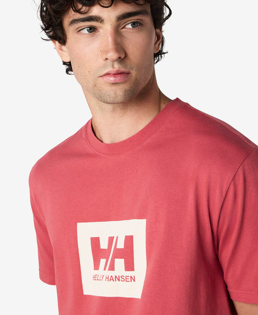 HH BOX T-SHIRT, Washed Red - Image 3