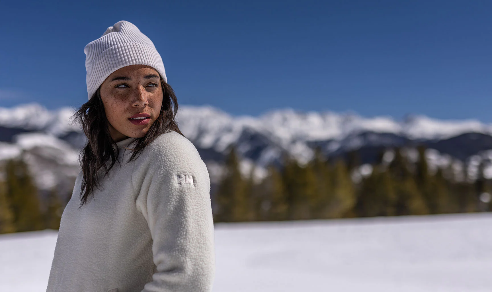 HH WOOL BEANIE, Snow - Image 4