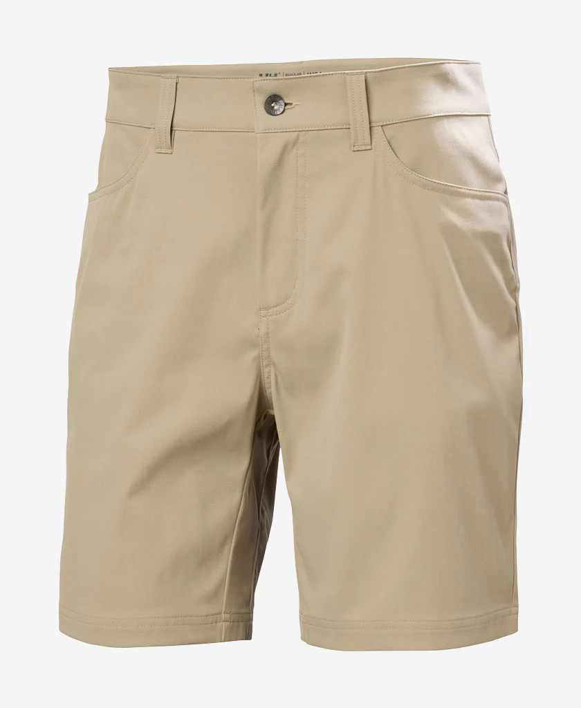 HOLMEN 5 POCKET SHORT, Pebble - Image 5