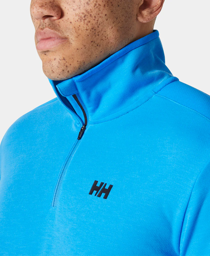 HP 1/2 ZIP PULLOVER 2.0, Cyan - Image 3
