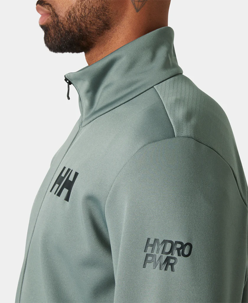 HP FLEECE JACKET 2.0, Grey Cactus - Image 5