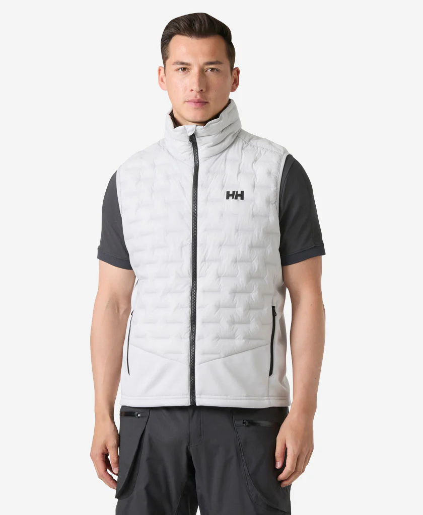 HP HYBRID STRETCH INS VEST, Grey Fog
