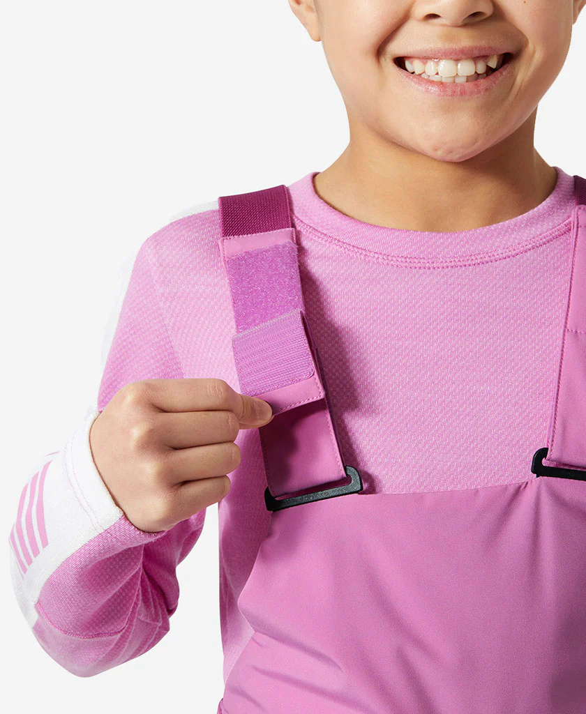 JR  GIRL STELLAR  BIB PANT, Meta Pink - Image 4