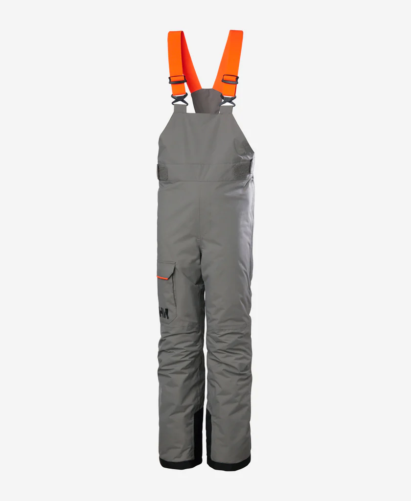 JR SUMMIT BIB PANT, Concrete - Image 3