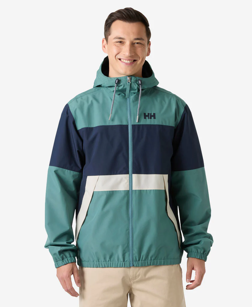 KOSTER RAIN JACKET, Opal Green