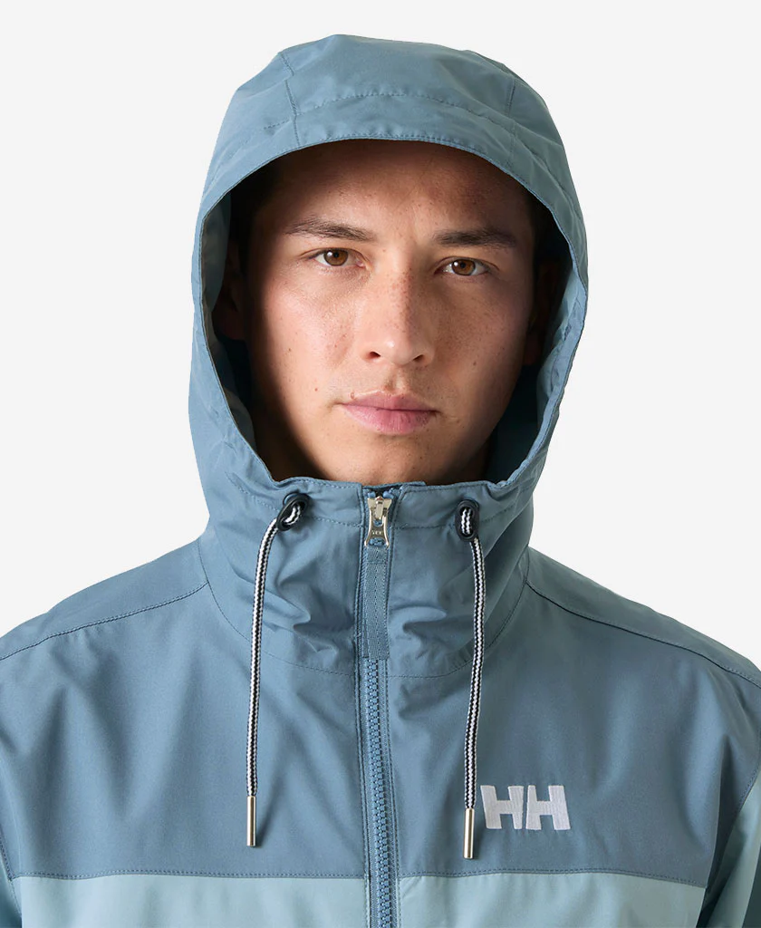KOSTER RAIN JACKET, Washed Navy - Image 3