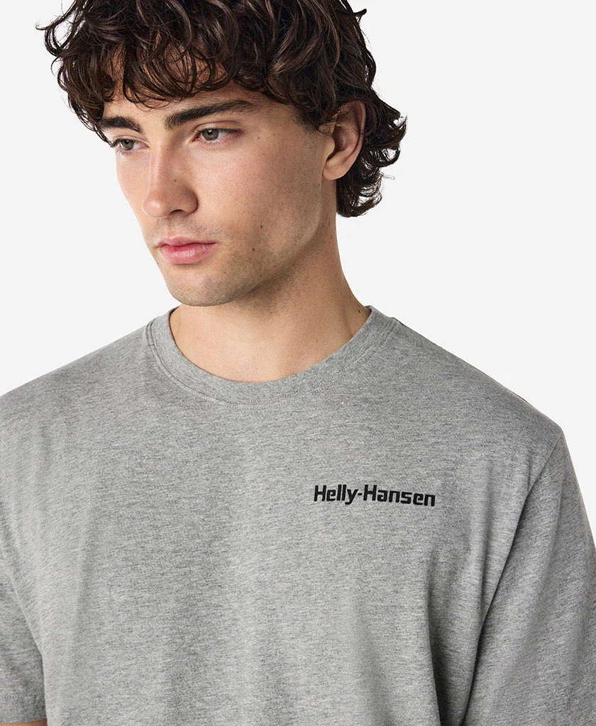LEAD T-SHIRT, Grey Melange - Image 4