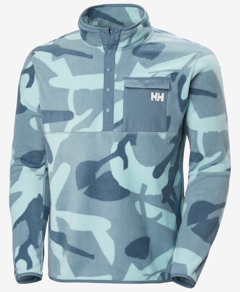 MARIDALEN PRINTED FLEECE, Windy Blue HH JPN Camo - Image 3