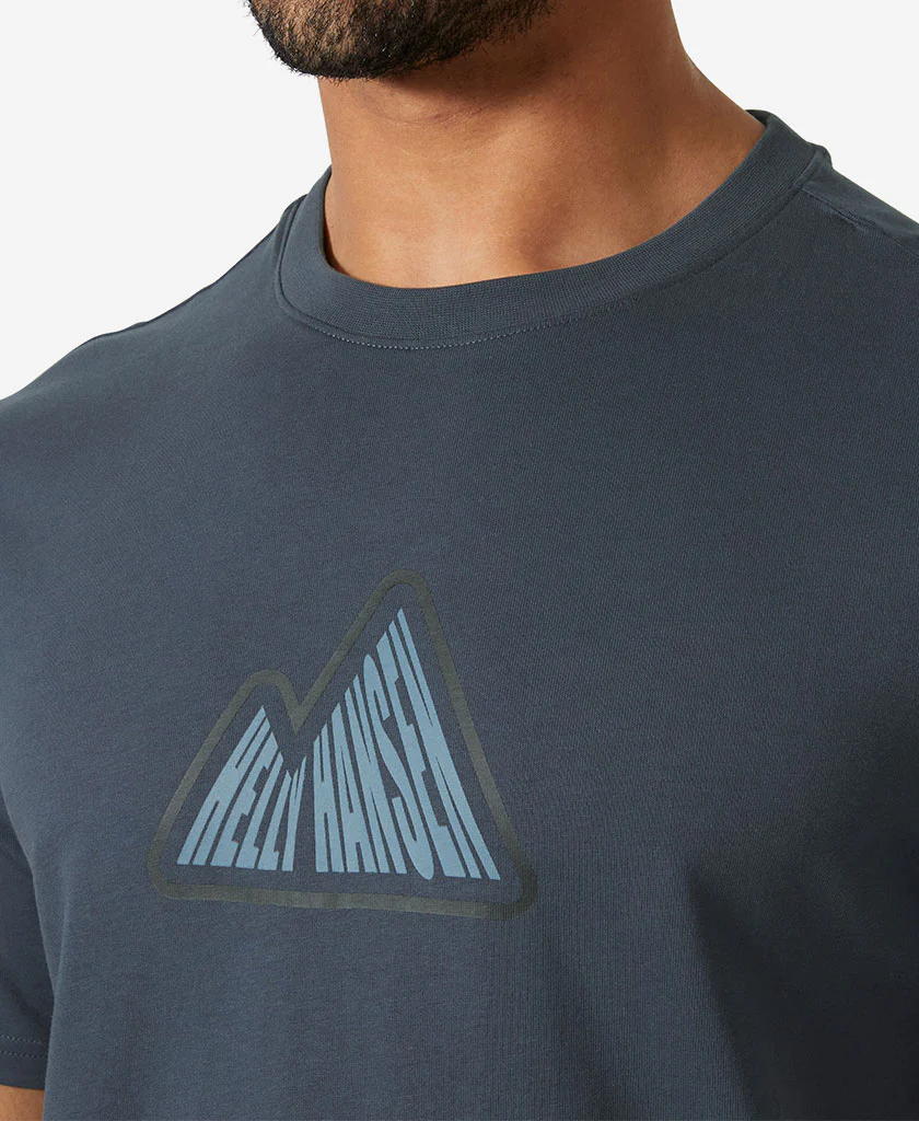 MASSIF GRAPHIC T-SHIRT, Alpine Frost - Image 3