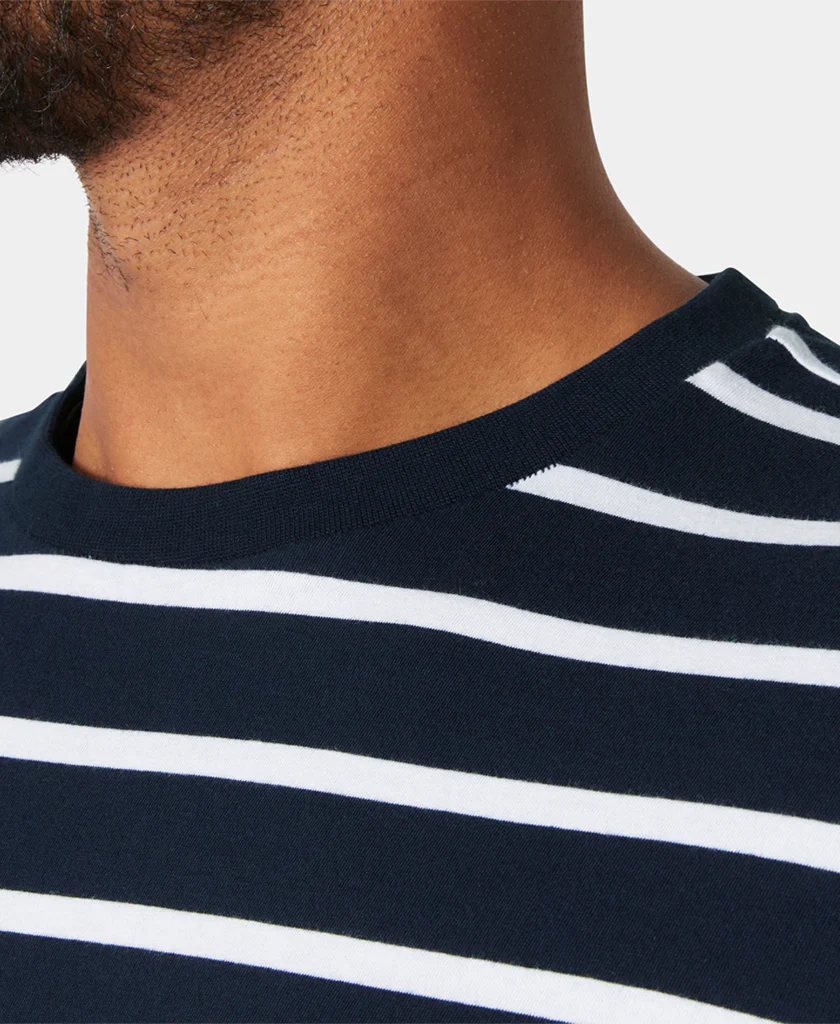 NEWPORT T-SHIRT 2.0, Navy Stripe - Image 4