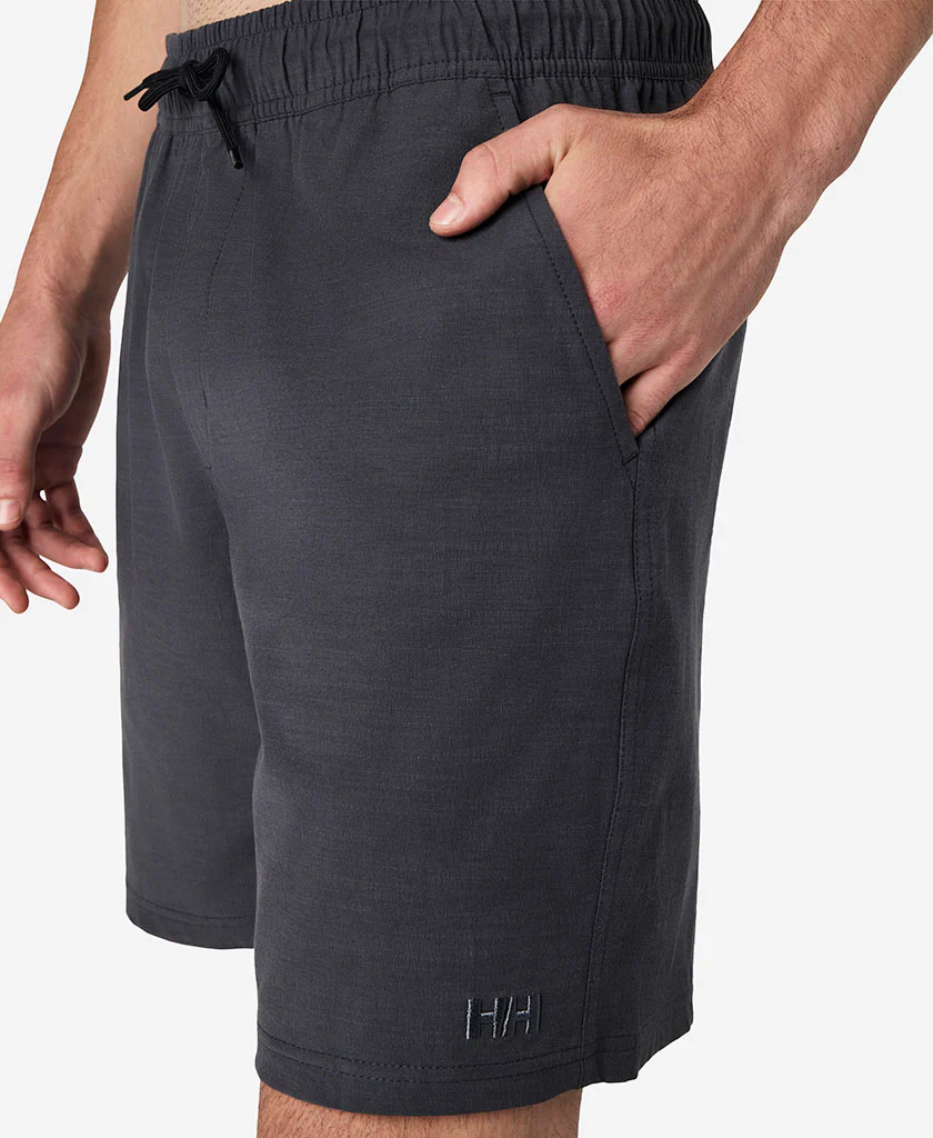 NORSE SLUB VOLLEY BOARDSHORT, Black - Image 3