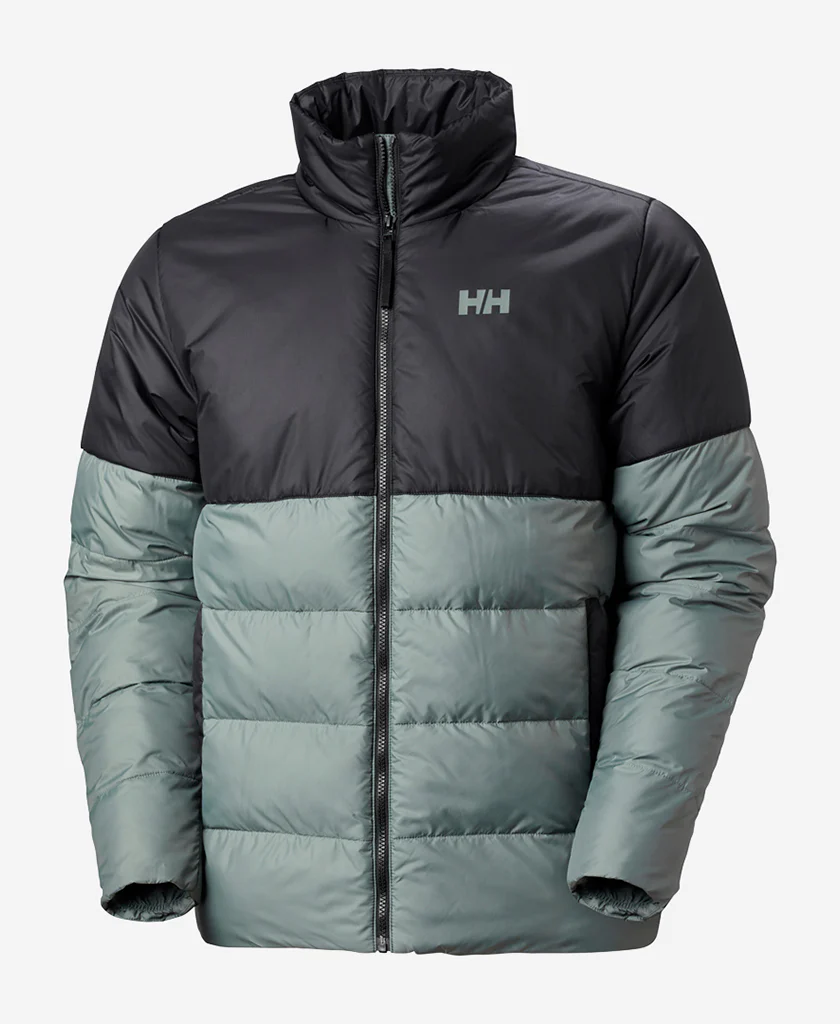OSLO LIGHT PUFFY JACKET, Grey Cactus - Image 6