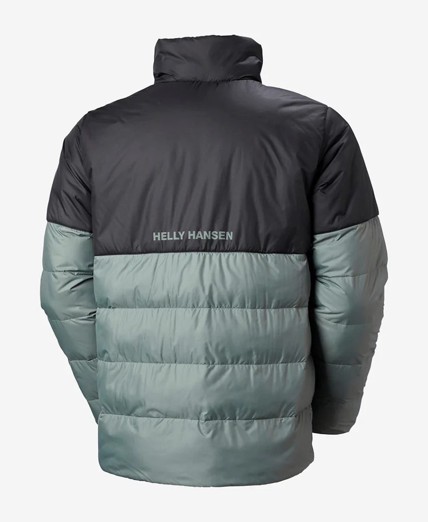 OSLO LIGHT PUFFY JACKET, Grey Cactus - Image 7