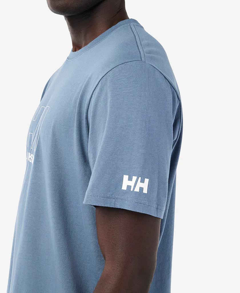 OUTLINE T-SHIRT, Washed Navy - Image 4