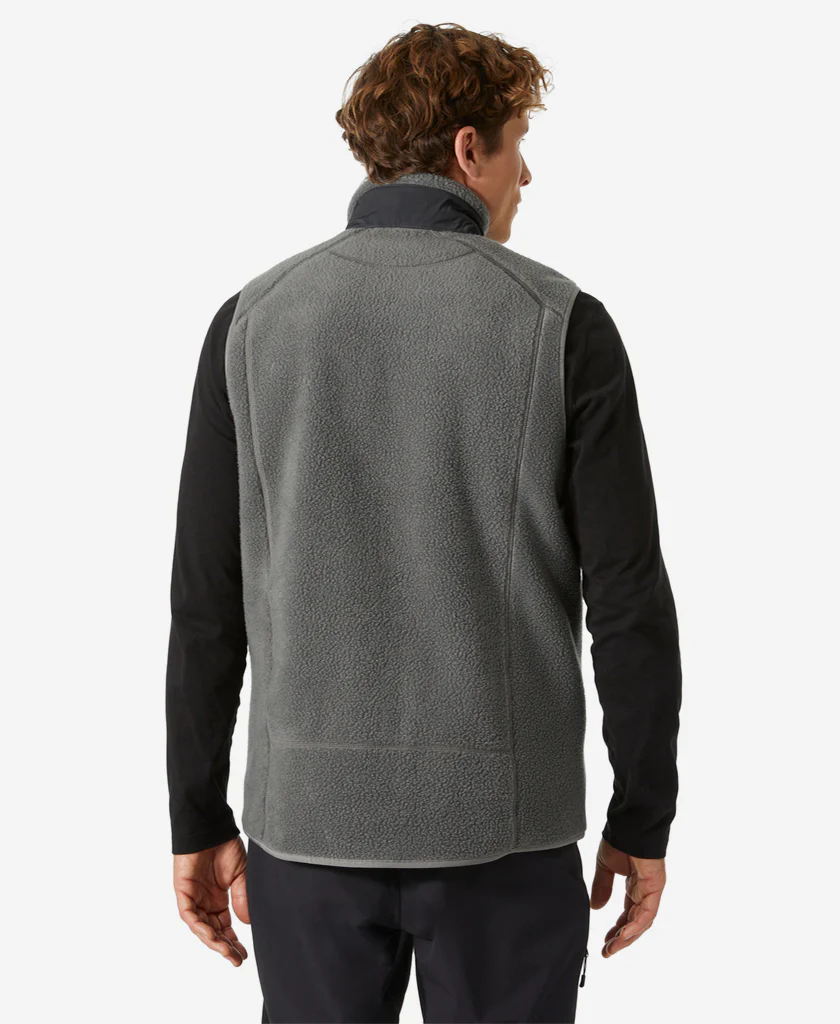 PANORAMA PILE VEST, Concrete - Image 3