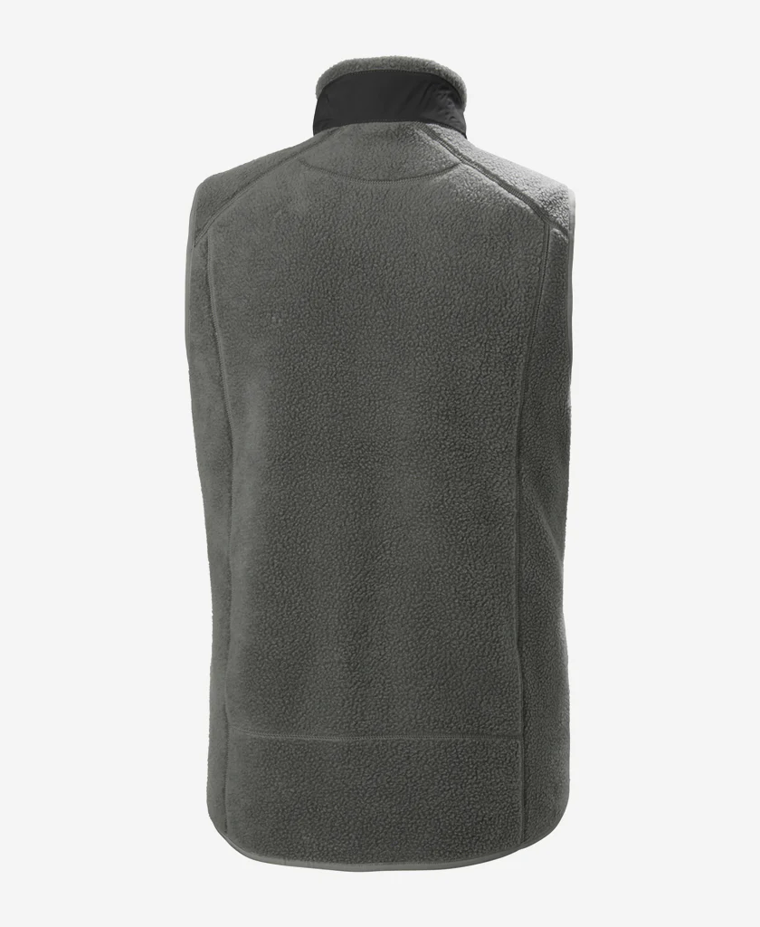 PANORAMA PILE VEST, Concrete - Image 6