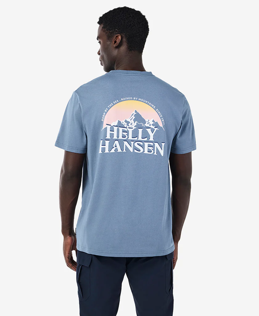 PEAK 2.0 T-SHIRT, Washed Navy - Image 5