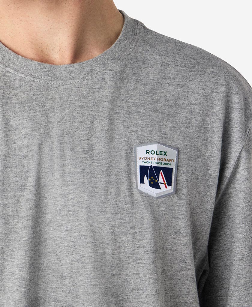 RSHYR TEAM T-SHIRT, Grey Melange - Image 3